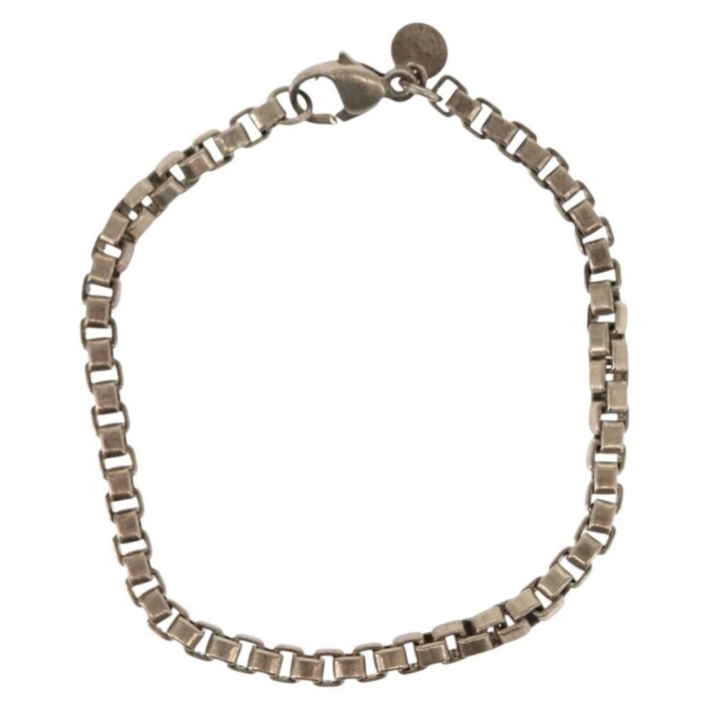 TIFFANY&Co. Venetian Bracelet Ag925 Silver Auth